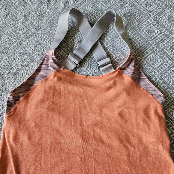 Merrell Lithos Tank Orange and Purple With Built-in Bra - Picture 4 of 16